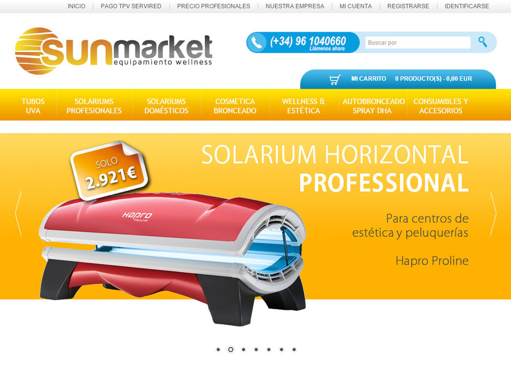 Schat scheuren Tegen Sun Market - Online shop for Solariums and Tanning Cosmetics - Viamodul